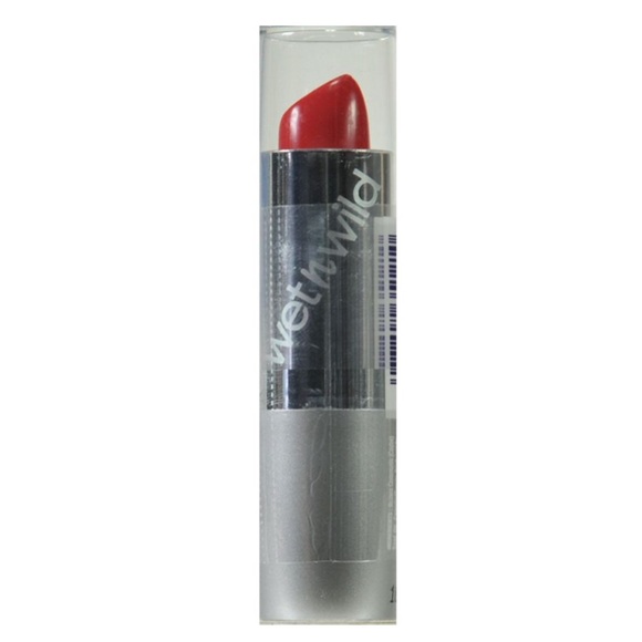 NWT Wet N Wild Silk Finish Lipstick 519A Red Hot - Picture 3 of 3